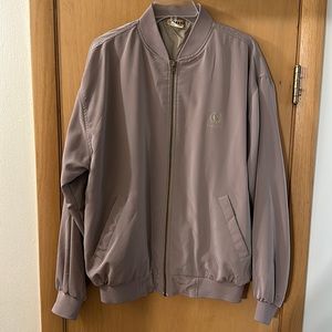 Caesars Casino Men’s Vintage Bomber Jacket Tan Size Large